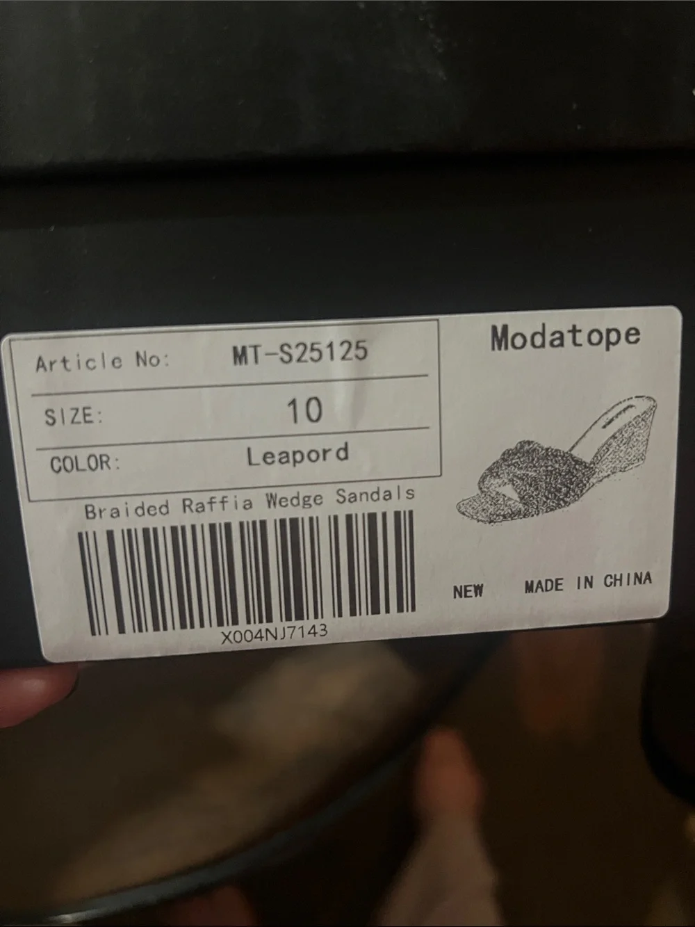 Modatope leopard print